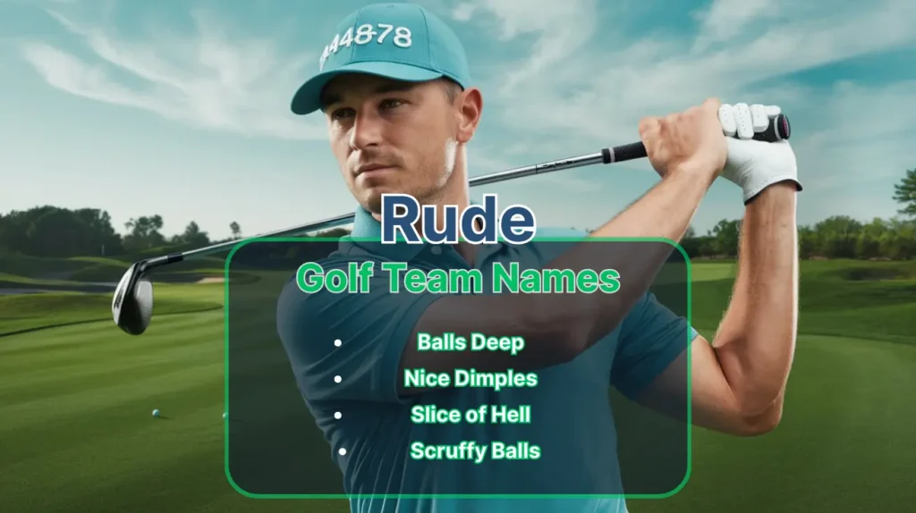 Rude Golf Team Names