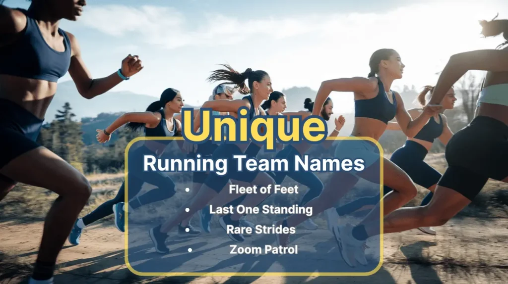 Unique Running Team Names